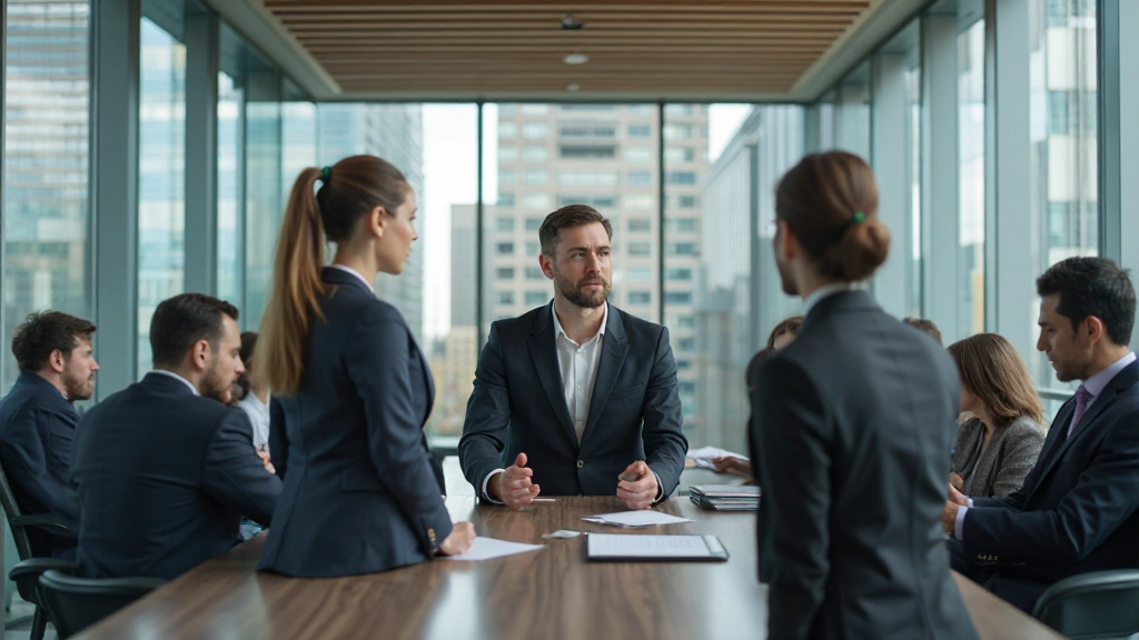 Professioneel onderhandelaars trainingcentrum met moderne faciliteiten